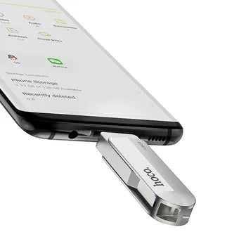 HOCO. 128GB / USB 3.0 PENDRIVE WIDE UD10 USB + TYPE C