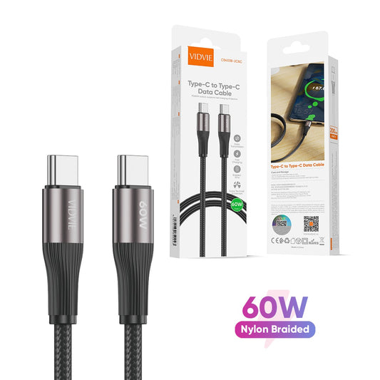 VIDVIE CB4038C&C 60W Fast Charging Cable