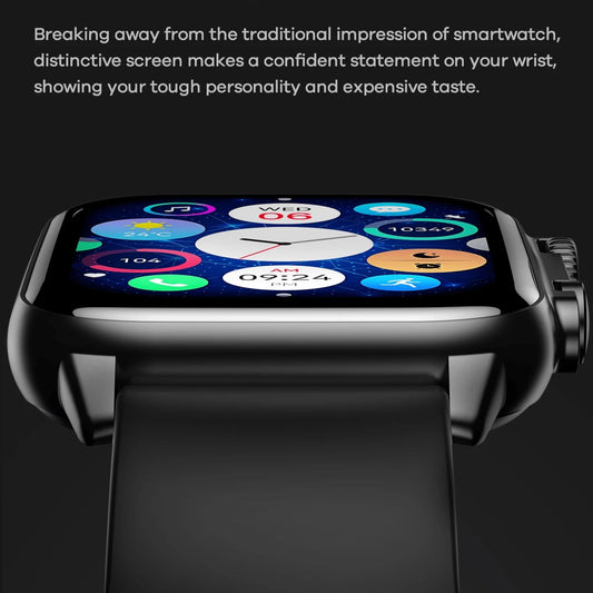 REMAX Watch 13 Series Amoled Display Smart Watch - Black