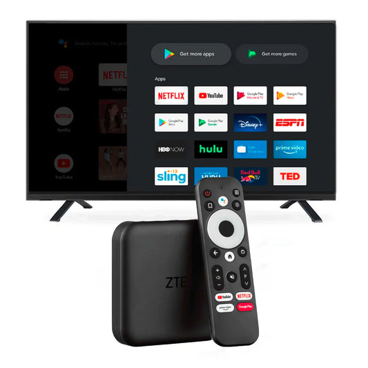 ZTE 4K Android Certified tv Box ( Netflix, Showmax & Dstv certified)