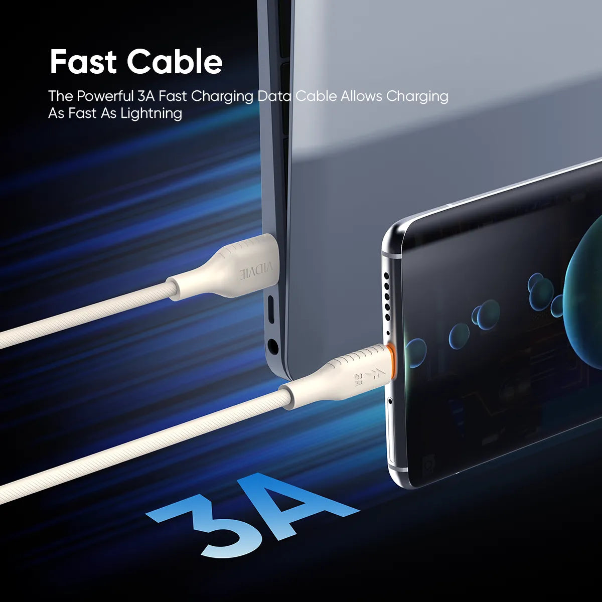 VIDVIE CB4050T Type-C Data Cable - 1m