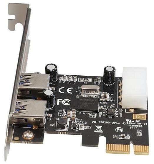 Pollen-Tech PCIe 2 Port USB 3.0 Expansion Card