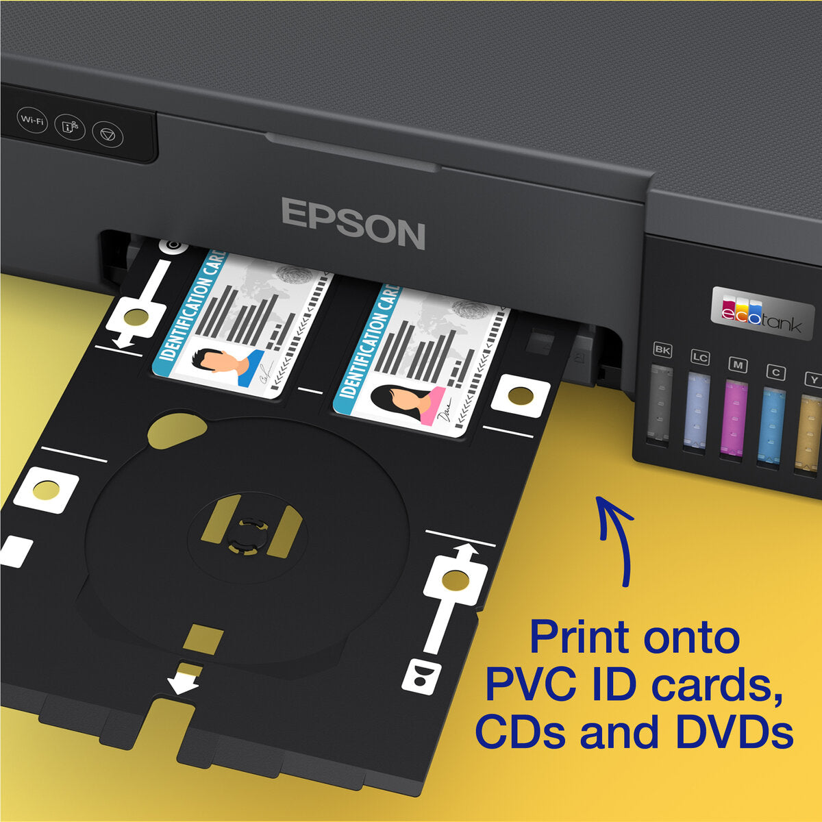 Epson EcoTank L8050 Colour Photo, CD/DVD & ID Printer