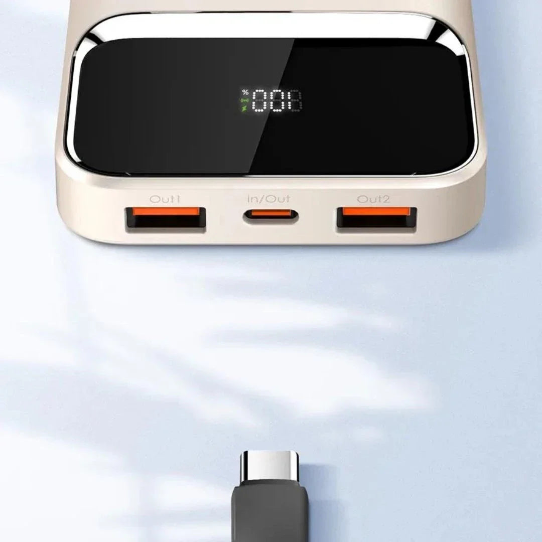 LDNIO PQ12 | 15W Magnetic Wireless Power Bank 10000mAh