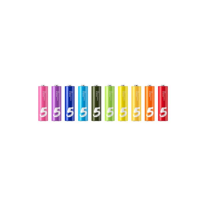 Xiaomi AA Rainbow Batteries (10 Pack)