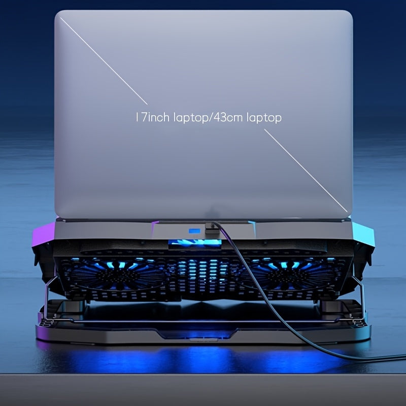 MIKUSO-068 Gaming Laptop Cooler with LED Screen