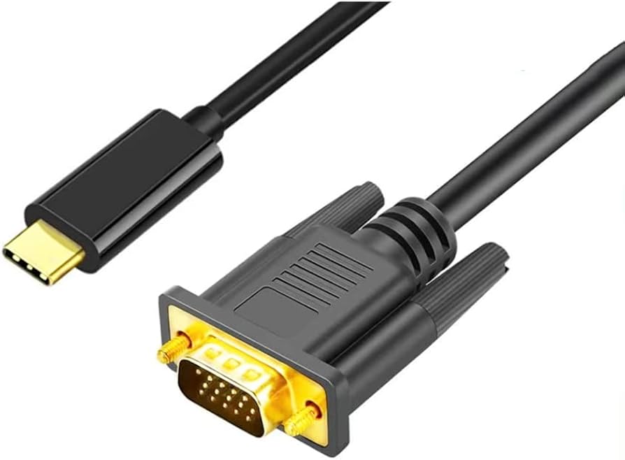 Pollen USB Type-C To Vga Cable Black - 1.8m