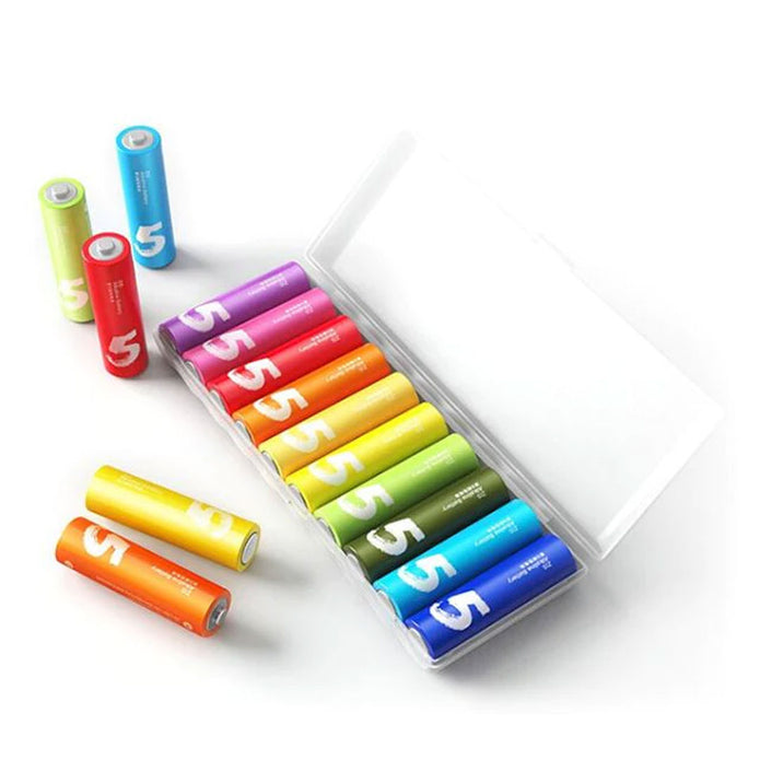 Xiaomi AA Rainbow Batteries (10 Pack)