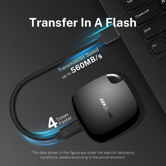 HIKSEMI T100 Pocket Series 512GB USB 3.0 Portable SSD