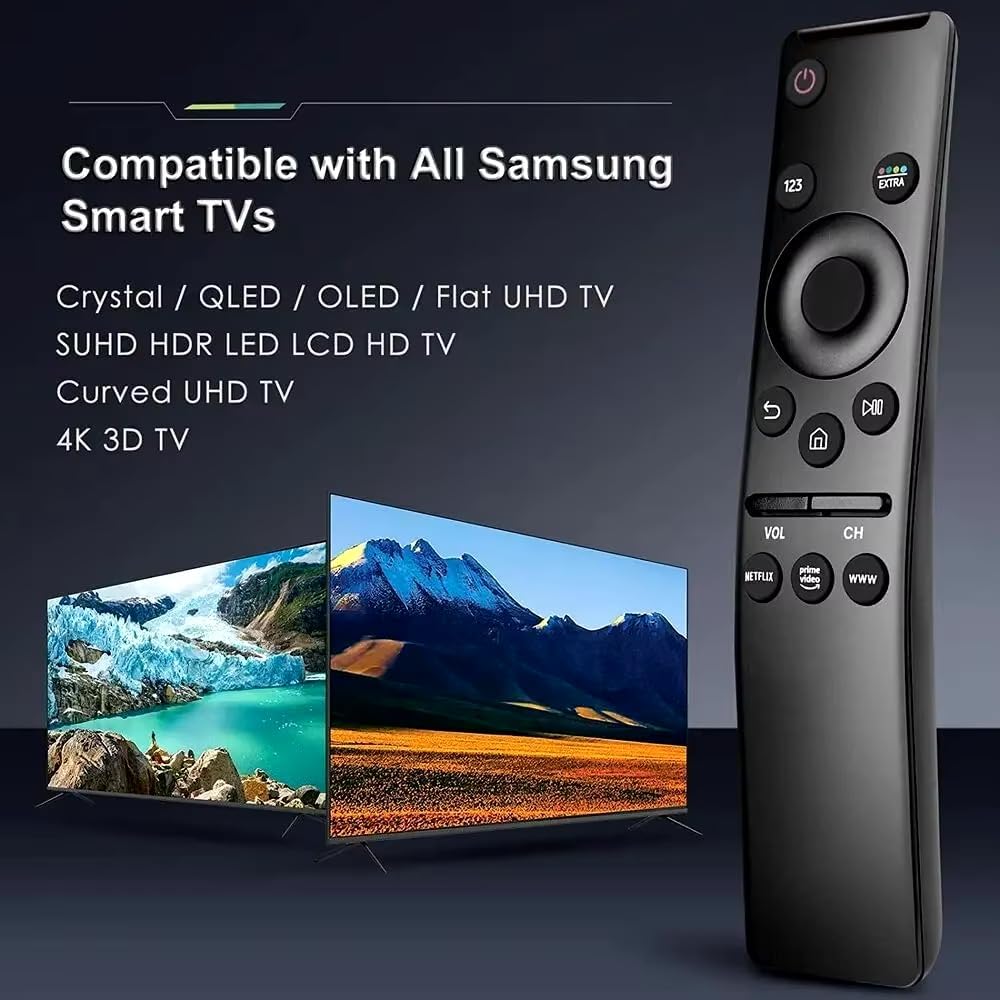 Replacement Remote for Smart Samsung BN59-01259B BN59-01266A LED 4K UHD TV