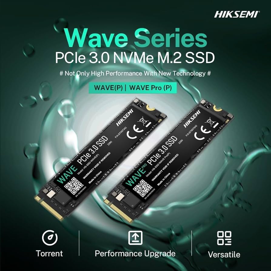 HIKSEMI Wave(P) 512GB Gen3 M.2 NVMe 3D NAND SSD