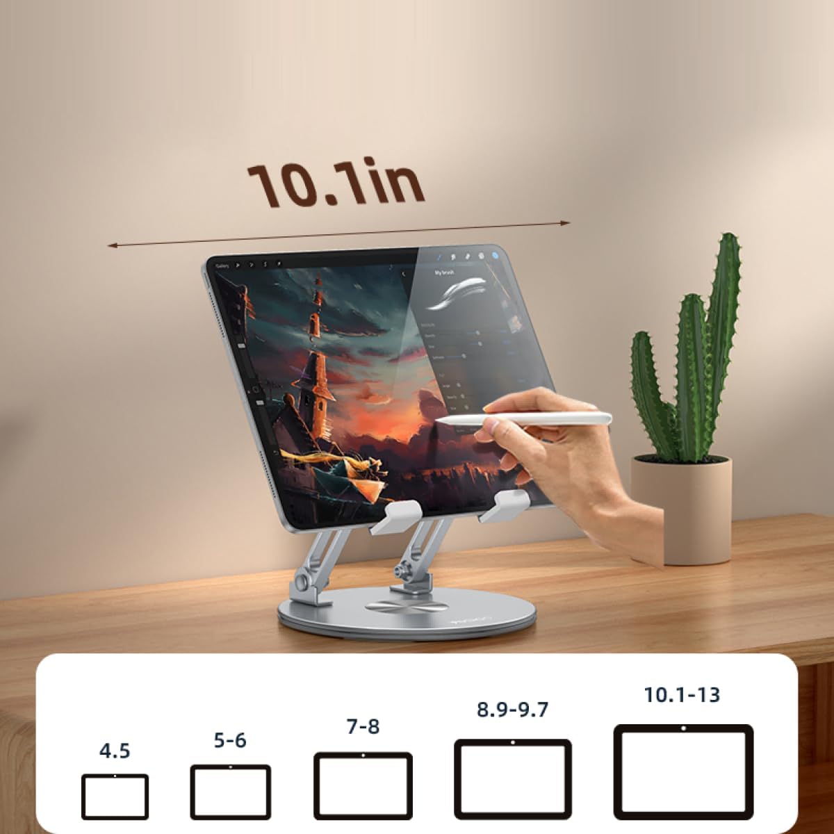 Yesido LP06 Foldable 360 Degree Rotation Swivel Laptop Stand