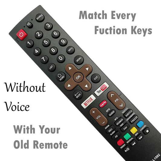 Replacement Remote for Skyworth Smart LED TV (Without Voice)