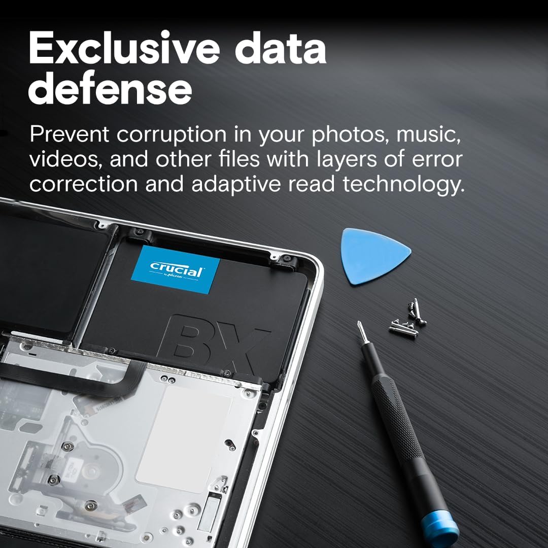 Crucial BX500 500GB 2.5″ SATA SSD
