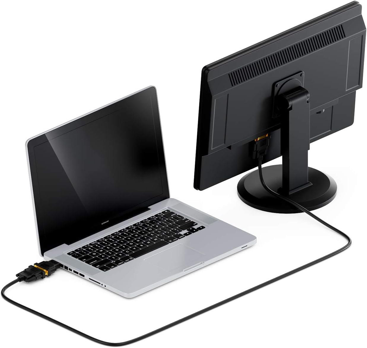 Pollen DVI Female to HDMI Male Adapter Bi-Directional DVI-I 24+5 Port Converter