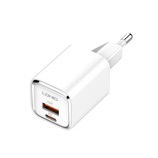 LDNIO A2317C 30W Fast Charger with Dual Port (Type-C + USB)