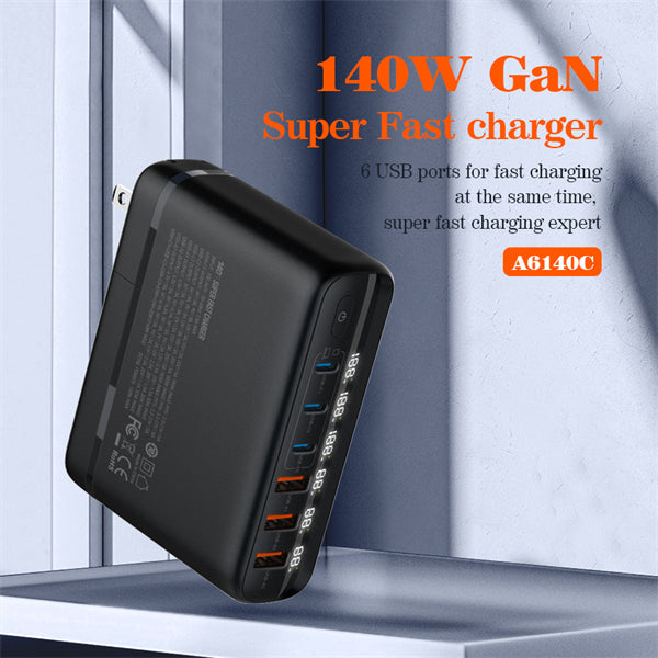LDNIO A6140C - 140W GaN Super Fast Desktop Charger