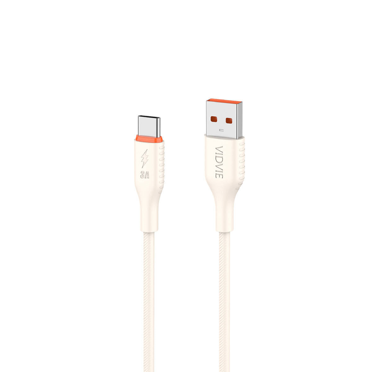 VIDVIE CB4050T Silicone USB to Lightning Charge & Data Cable