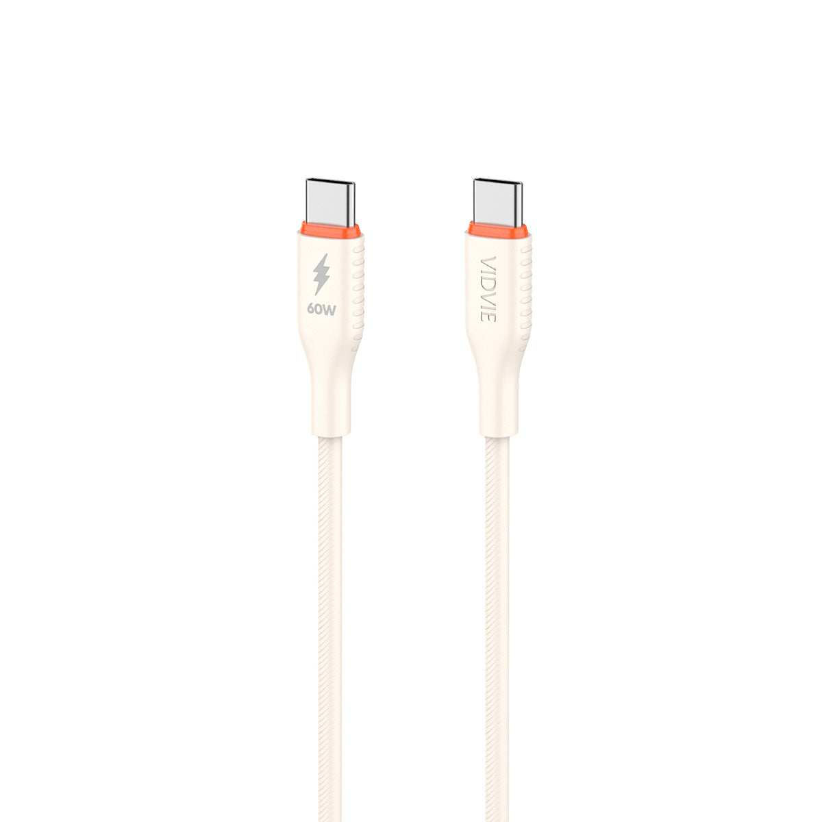VIDVIE CB4050C&C Type-C to Type-C 60W Data Cable - 1m