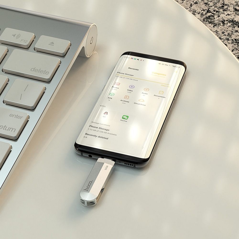 Hoco UD10 2-in-1 Type-C USB3.0 Flash Drive -16GB