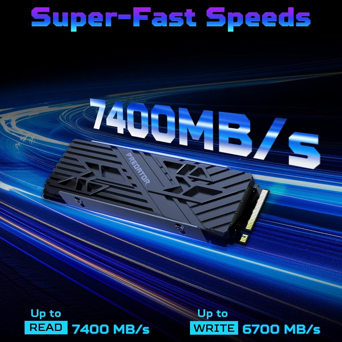 ACER Predator GM7000HS SSD 2TB GEN4.0 with Heatsink