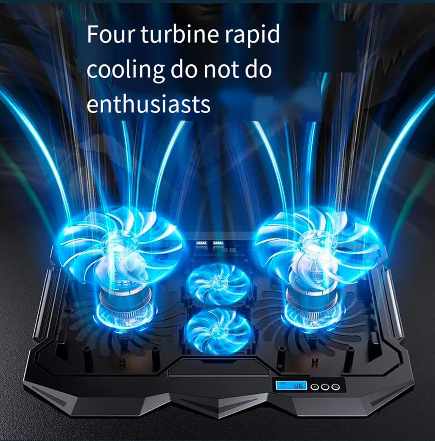 MIKUSO-068 Gaming Laptop Cooler with LED Screen