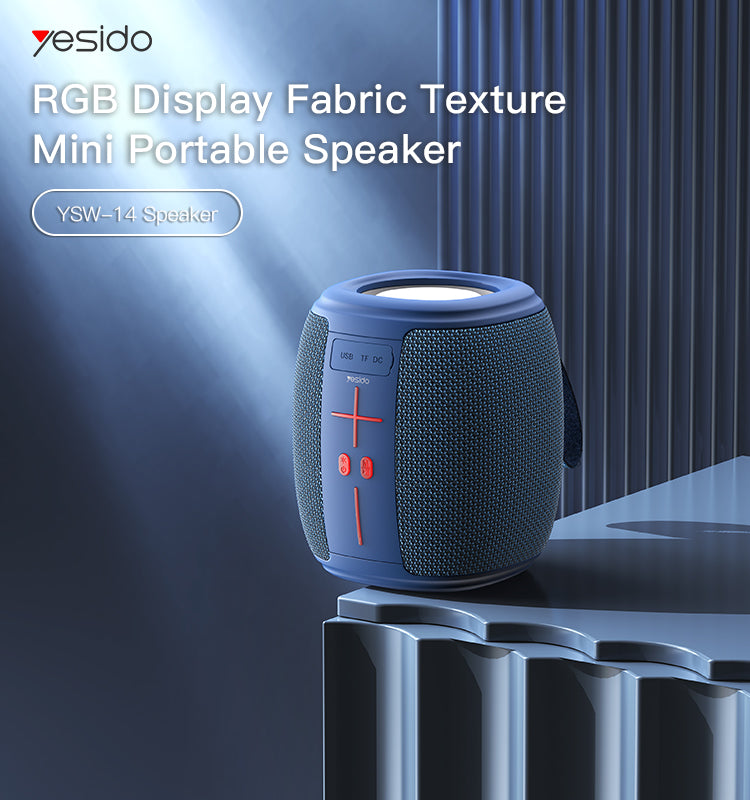 YESIDO YSW14 RGB Portable Wireless Bluetooth Speaker