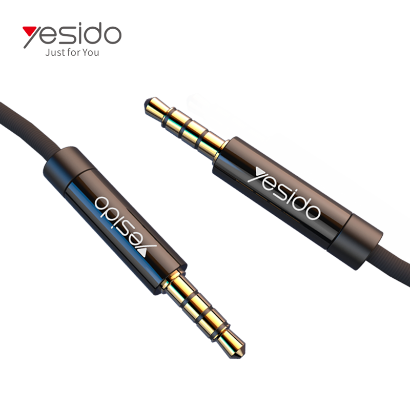 Yesido YAU14 3.5mm male-to-male Aux Cable -1m