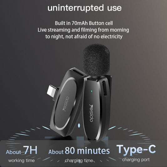 Yesido KR14 IP 2 Wireless MEMS Microphone