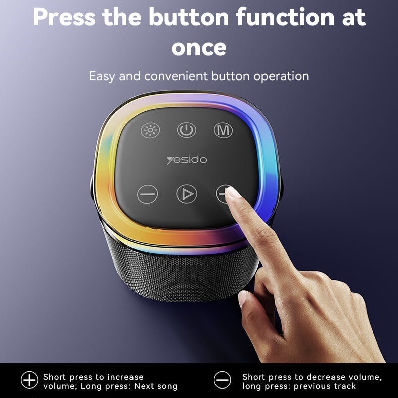 YESIDO YSW25 IP67 Waterproof Portable Bluetooth Speaker