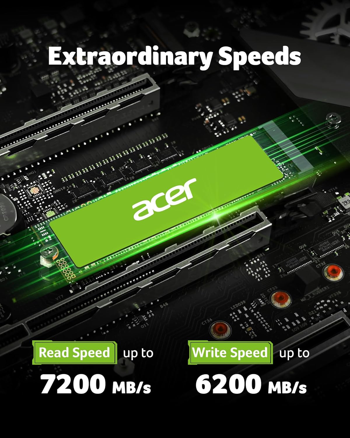 ACER FA200 M.2 NVME GEN4 SSD - 2TB