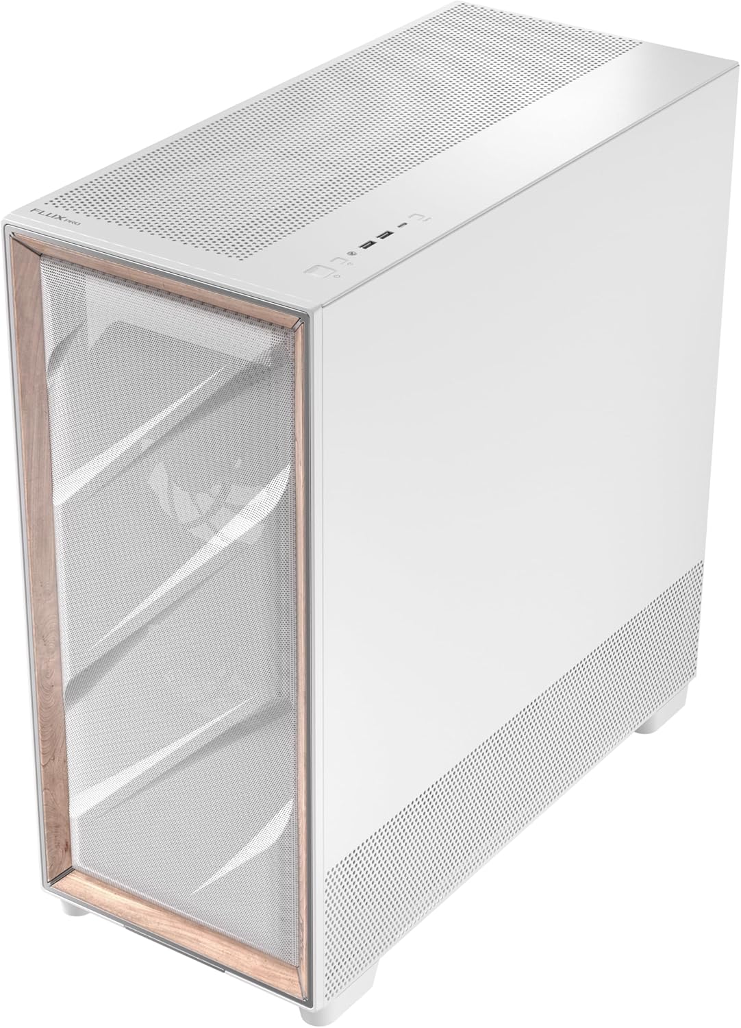 Antec FLUX PRO E-ATX Full Tower Gaming Chassis – White
