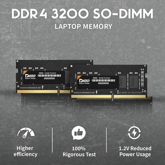 Dato 8GB DDR4 3200MHZ SODIMM Laptop Memory