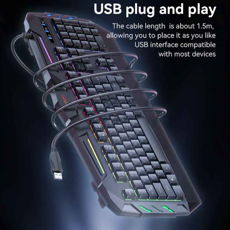 Yesido KB21 Premium USB Wired Gaming Keyboard With RGB Backlight