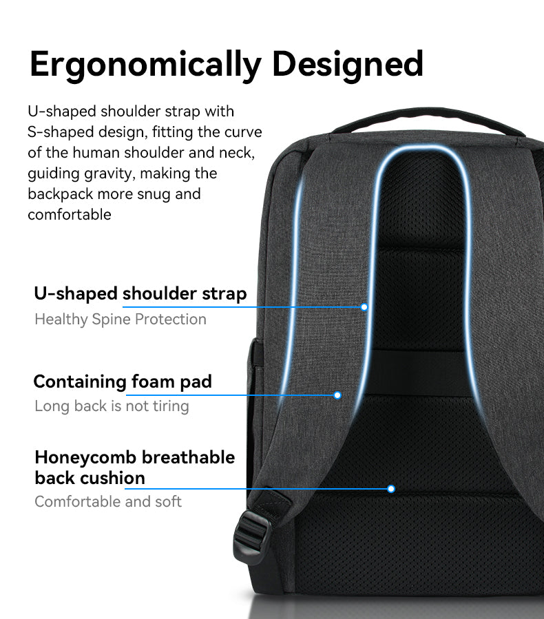 Yesido WB34 Waterproof Backpack Laptop Bag