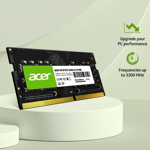 ACER 8GB DDR4 3200 NOTEBOOK RAM