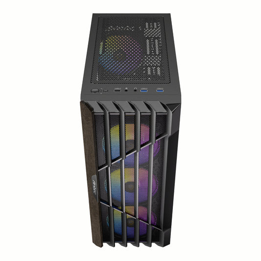 Antec AX63 Wood ARGB ATX Mid Tower Gaming Chassis