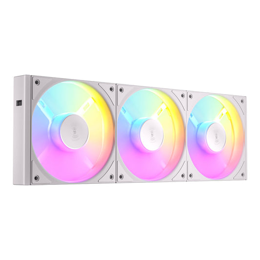 Antec Connect 120 Reverse ARGB PWM Fan 3 Pack – White C120R
