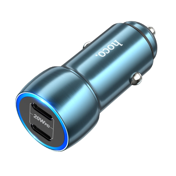 Hoco Car charger Z48 40W cable set Type C - iP 1m