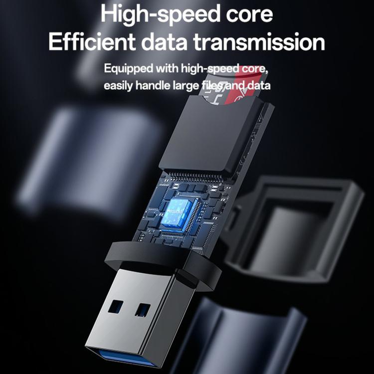 Yesido GS36 USB 3.0 TF Card Reader(Black)