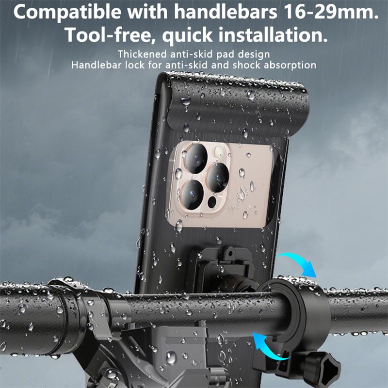 Yesido C333 Double-layer Sealed Waterproof Bag Cycling Phone Holder