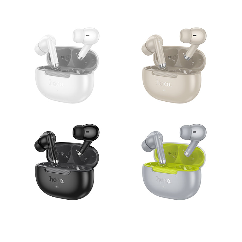 HOCO EQ24 TWS White Wireless Bluetooth Earbuds - White