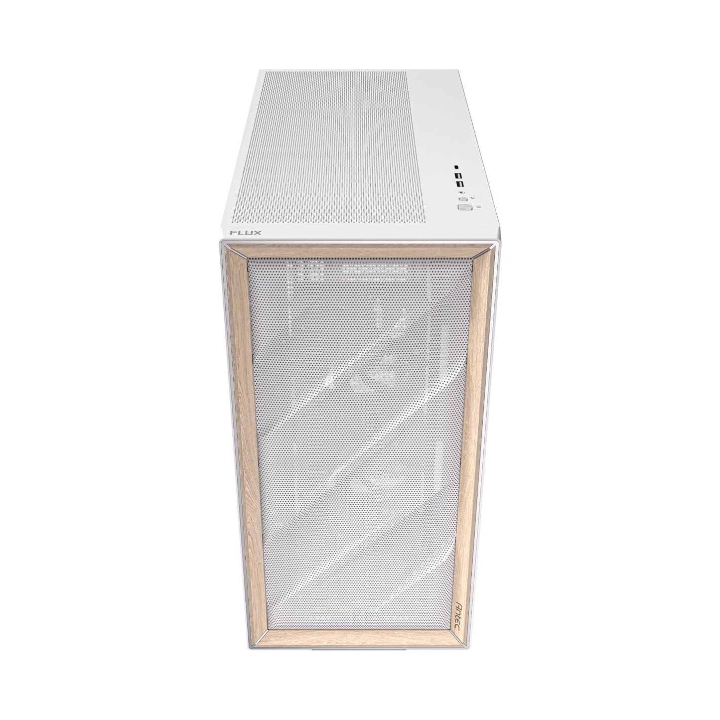 Antec FLUX Mid-Tower E-ATX Gaming Chassis Wood Front Panel