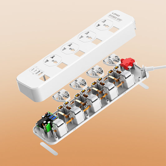LDNIO SC4408CSurge Protector Power Strip With 4 USB Port