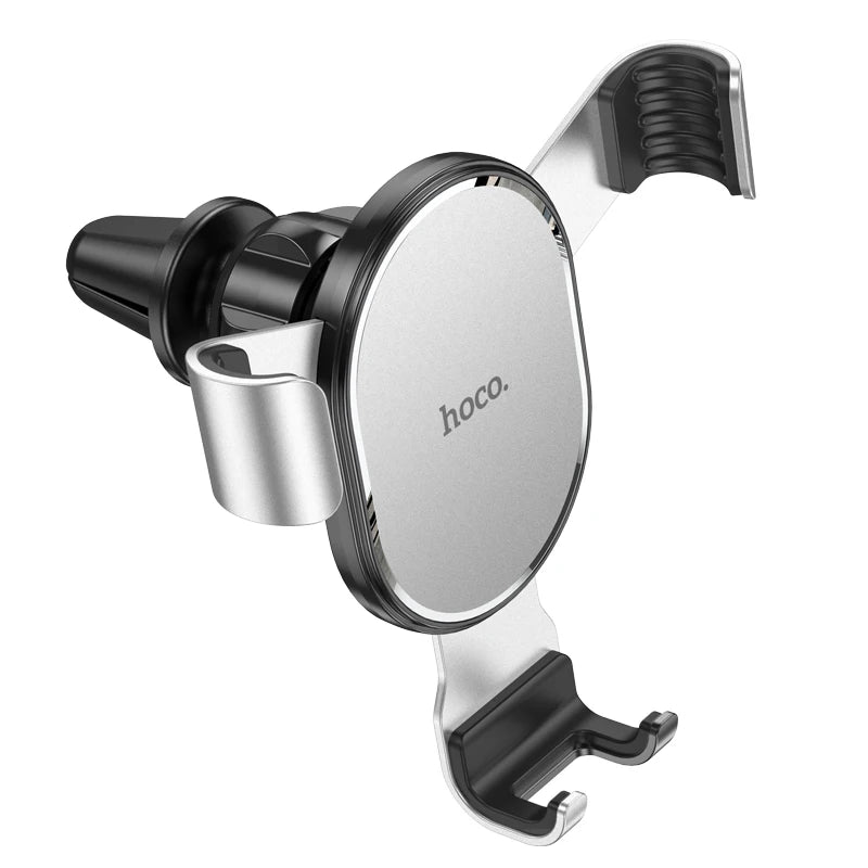 Hoco CA56 Plus Metal In Car Holder - Silver