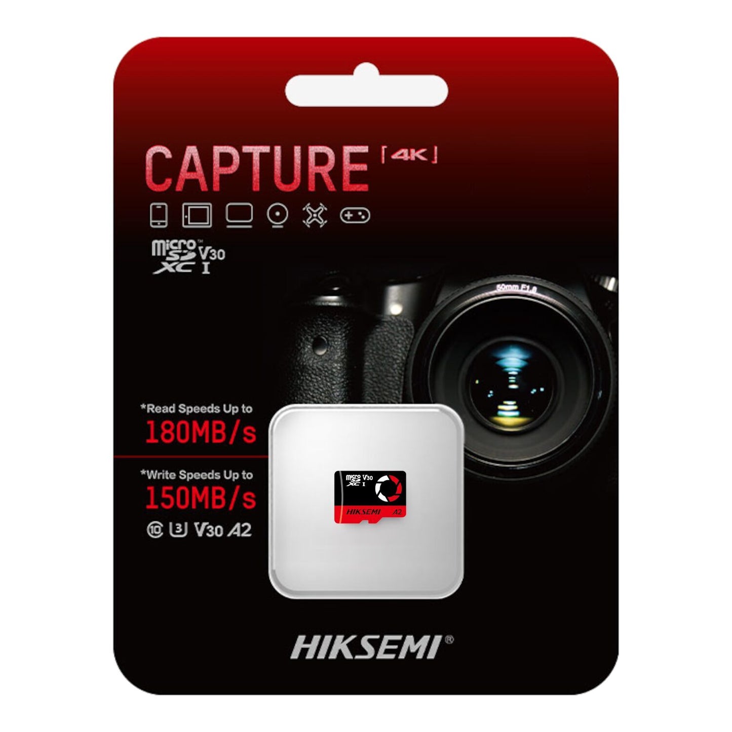 HIKSEMI Capture V30 High Speed MicroSDXC Card