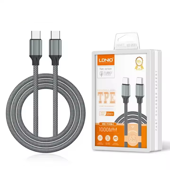 LDNIO LC442C 65W Type-C to Type-C Fast Charge & Data Cable