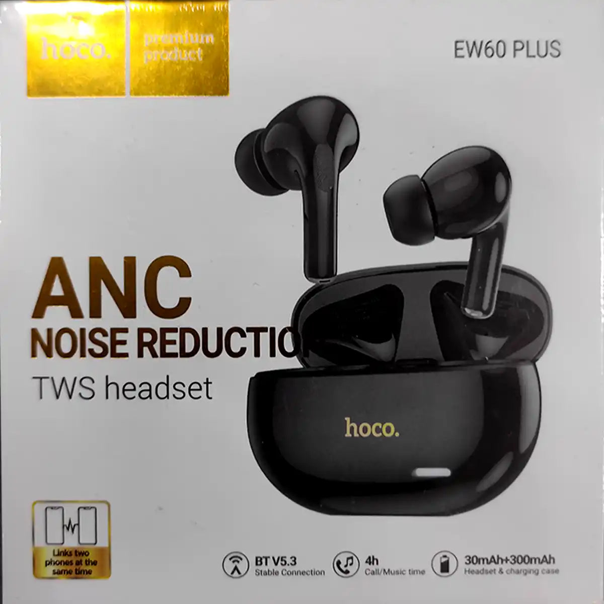 Hoco EW60 Plus Wireless ANC BT Headset