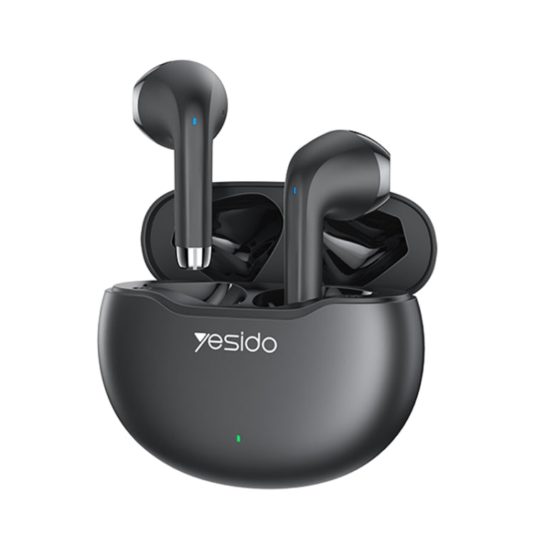 Yesido TWS21 Wireless Bluetooth Earphone with Charging Case - Black
