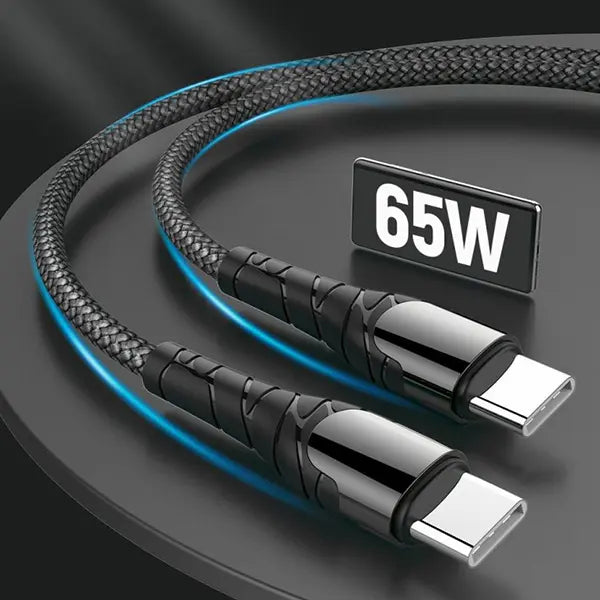 LDNIO LC102 65W Type-C Fast Charging Data Cable - 2M